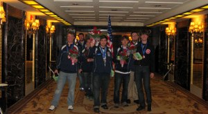 Team USA Steals Flag From Venue, Has Dinner With It